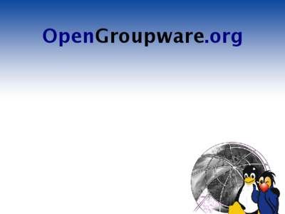 OpenGroupware.org  Copyright
