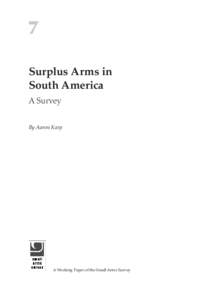 7 Surplus Arms in South America A Survey By Aaron Karp