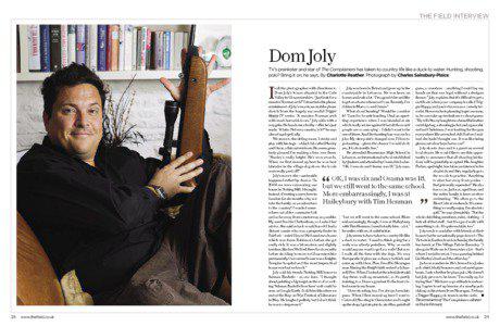 THE FIELD INTERVIEW  Dom Joly