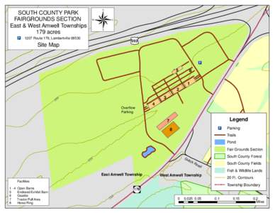 SOUTH COUNTY PARK FAIRGROUNDS SECTION East & West Amwell Townships 179 acres A I