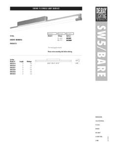 SWING T5 SINGLE LAMP SURFACE  Select Select