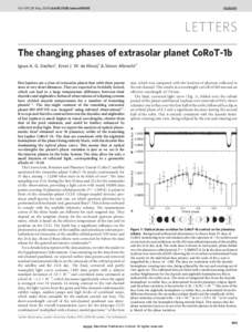 Vol 459 | 28 May 2009 | doi:[removed]nature08045  LETTERS