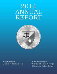 2014 ANNUAL REPORT Chai r