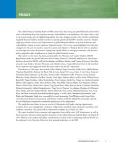 International finance institutions / Financial risk / International Monetary Fund / Financial economics / Systemic risk / Economics / International development / International economics