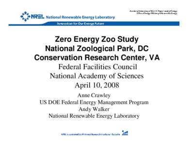 Renewable energy policy / Sustainable building / Energy policy / Low-carbon economy / Energy conversion / Zero-energy building / Office of Energy Efficiency and Renewable Energy / National Renewable Energy Laboratory / Solar thermal energy / Energy / Renewable energy / Environment