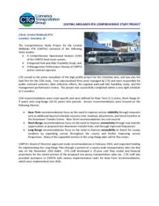 Project management / Greater Cleveland Regional Transit Authority / Ohio / Transportation in the United States / Business process / Feasibility study