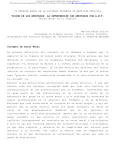 Easy PDF Copyright © 1998,2006 Visage Software This document was created with FREE version of Easy PDF.Please visit http://www.visagesoft.com for more details II REUNIÓN ANUAL DE LA SOCIEDAD ESPAÑOLA DE MEDICINA PERIC