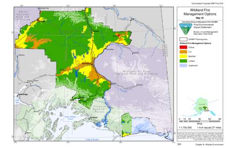 East Alaska Proposed RMP/Final EIS 150°W 147°W  144°W