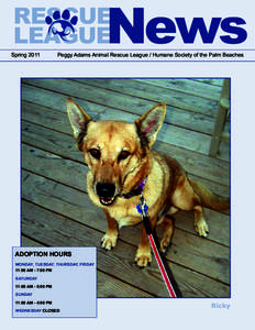 News  Rescue League Spring 2011
