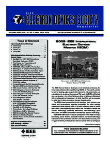 IEEE Electron Devices Society / Engineering / Institute of Electrical and Electronics Engineers / Siegfried Selberherr / Stephen A. Parke / Symposium on VLSI Circuits / Charge trap flash / Semiconductors / Electronic engineering / International Electron Devices Meeting