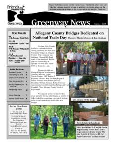 Summer 2009 Greenway News