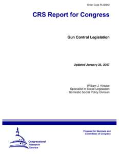 Law / Federal Assault Weapons Ban / Gun shows in the United States / Brady Handgun Violence Prevention Act / Concealed carry in the United States / Gun control / Gun law / Assault weapon / Saturday night special / Gun politics in the United States / Politics of the United States / Gun politics