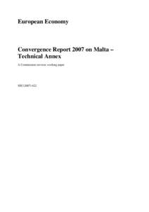 CONVERGENCE REPORT ON MALTA[removed]Technical annex