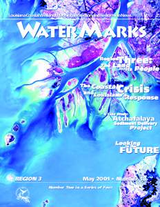 LouisianaCoastalWetlandsPlanning,ProtectionandRestorationNews  WATER MARKS Three:  Region