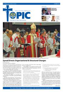 A section of the Anglican Journal 	  SUMMER 2013 IN THIS ISSUE  The Mission