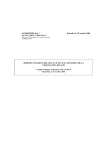 ACP[removed]Rev.1 ACP-EC/JMTC/NP/60 Rev.1 Bruxelles, le 25 octobre[removed]Département Développement économique durable