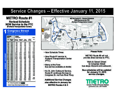 Greater Portland Metro Bus / Portland Transportation Center / Transportation in the United States / Maine / Public transport / Portland – South Portland – Biddeford metropolitan area / Portland /  Maine