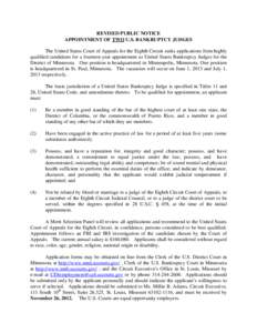 Courts of the United States / United States federal courts / United States bankruptcy court / Law / Bankruptcy Appellate Panel / John B. Sanborn /  Jr. / United States bankruptcy law / United States courts of appeals / Court of appeals