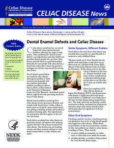 Celiac Disease News From