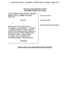 Chaz Campton, et al. v. Ignite Restaurant Group, Inc., et al. 12-CV[removed]Stipulation and Agreement of Settlement_PACER.pdf