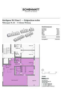 S ta d t n a h i m G r ü n e n  Kirchgasse 9b / Haus C — Erdgeschoss rechts HITEKTUR