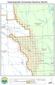 Hydrologically Connected Sections (North) n . Cr  Co