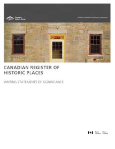 Heritage Conservation Briefs