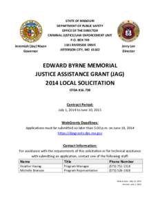 United States Department of Justice / Government / Crime prevention / Federal assistance in the United States / Local Law Enforcement Block Grant