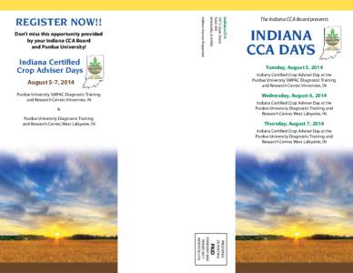 Indiana CCA  107 S. State Street Suite 300 Monticello, IL 61856