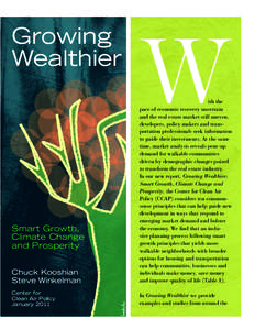 Growing Wealthier Chuck Kooshian Steve Winkelman