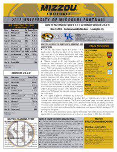 Chase Daniel / Missouri Tigers football / Brad Smith / Jeremy Maclin / Gary Pinkel / Missouri Tigers football team / National Football League / College football / American football