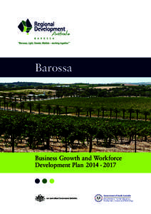 Barossa  Business Growth and Workforce Development Plan[removed]  Acknowledgement