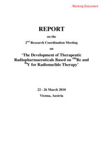 Working Document  REPORT on the 2nd Research Coordination Meeting on