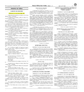 2  Nº 74, terça-feira, 19 de abril de 2005 .