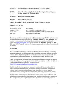 Emission standards / United States Environmental Protection Agency / Clean Air Act / Portable emissions measurement system / Diesel Emissions Reduction Act / Mobile source air pollution / Pollution / Air pollution / Atmosphere