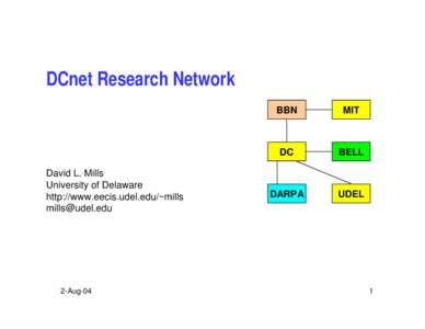 Microsoft PowerPoint - dcnet.ppt