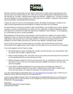 Disaster preparedness / Humanitarian aid / Occupational safety and health / National Preparedness Month / Community emergency response team / American Red Cross / Emergency / LiveProcess / Télécoms sans frontières / Public safety / Management / Emergency management