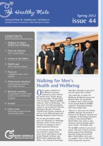 The Healthy Male  Spring 2012 issue 44