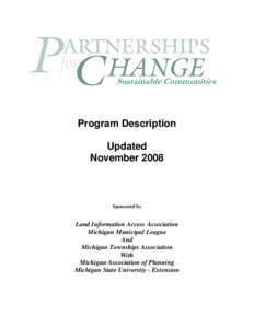 Introduction – Program Mission, Partners, Funding