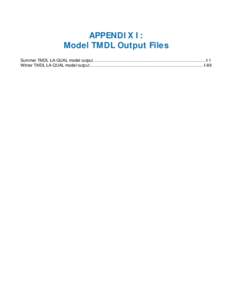 TMDL for Dissolved Oxygen for Ponchatoula Creek and Ponchatoula River (Subsegment[removed]in the Lake Pontchartrain Basin, Louisiana