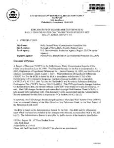 Earth / Environmental science / Clean Water Act / Water law in the United States / Effluent limitation / Discharge Monitoring Report / Effluent / Superfund / 1 / 4-Dioxane / Water pollution / Environment / United States Environmental Protection Agency