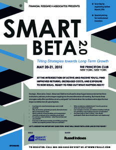 + Save big by  FINANCIAL RESEARCH ASSOCIATES PRESENTS SMART