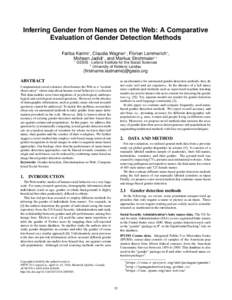 Gender / Linguistics / Gender studies / Biology / IPUMS / Facial recognition system / Third-person pronoun / Grammatical gender / Legal recognition of non-binary gender / Grammar