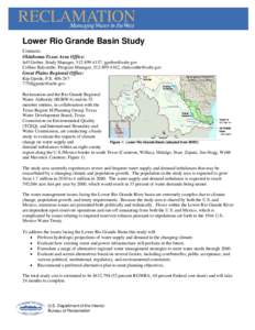 New Mexico / International Boundary and Water Commission / United States Department of State / South Texas / Rio Grande / San Juan-Chama Project / Rio Grande Project / Geography of the United States / Geography of Texas / Mexico–United States border