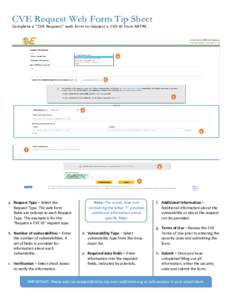 Microsoft Word - CVE Request Web Form Tip Sheet.docx