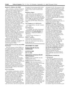 [removed]Federal Register / Vol. 71, No[removed]Monday, September 11, [removed]Proposed Rules Request To Withdraw the NPRM One commenter, American Trans Air,