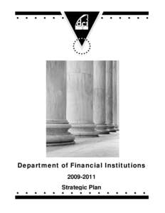 [removed]Strategic Plan - Department of Financial Institutions