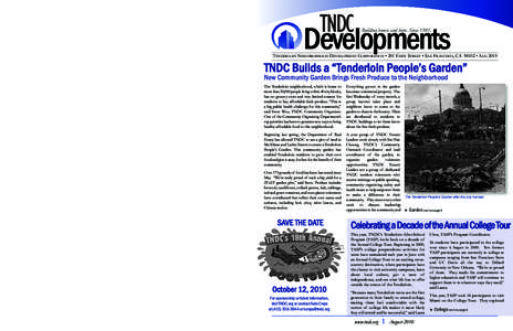 TNDC  TENDERLOIN NEIGHBORHOOD DEVELOPMENT CORPORATION