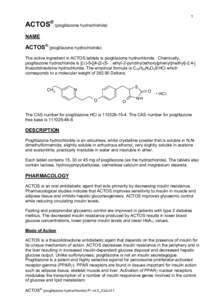 Health / Pioglitazone / Anti-diabetic medication / Metformin / Thiazolidinedione / Diabetes management / Diabetes mellitus type 2 / Insulin therapy / Glycated hemoglobin / Diabetes / Medicine / Endocrine system