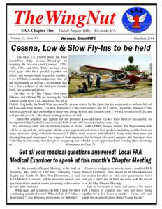 TheWingNut EAA Chapter One Volume 61, Issue 5/6 Flabob Airport (RIR)